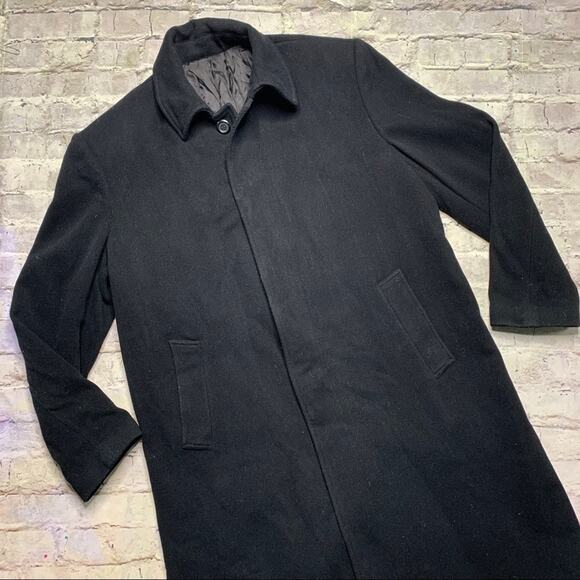 Calvin Klein Wool Jacket in Black - Picture 2 of 9